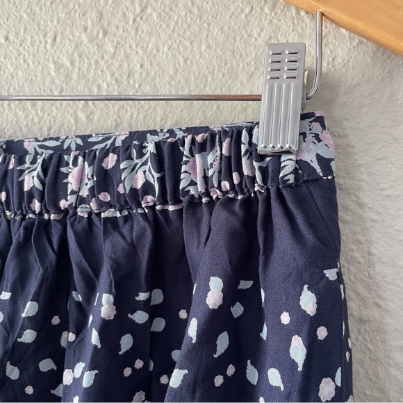 National Pull On Floral Midi Skirt Women's M Petite Challis Pockets Fairy Boho - Picture 9 of 15